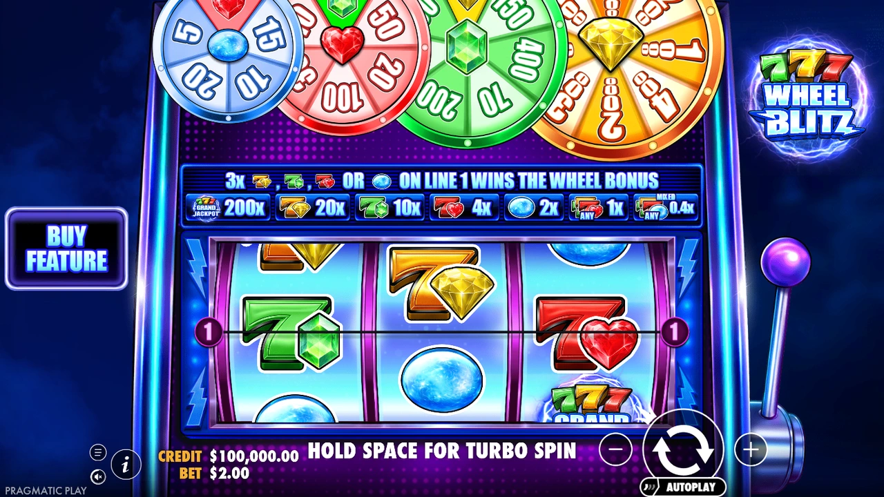 777 Wheel Blitz von Pragmatic Play