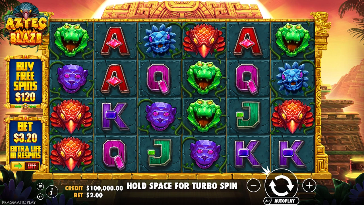 Aztec Blaze von Pragmatic Play