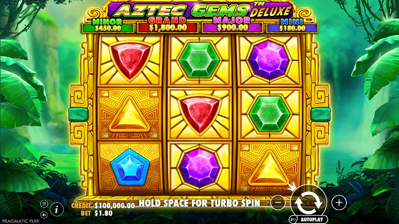 Aztec Gems Deluxe von Pragmatic Play