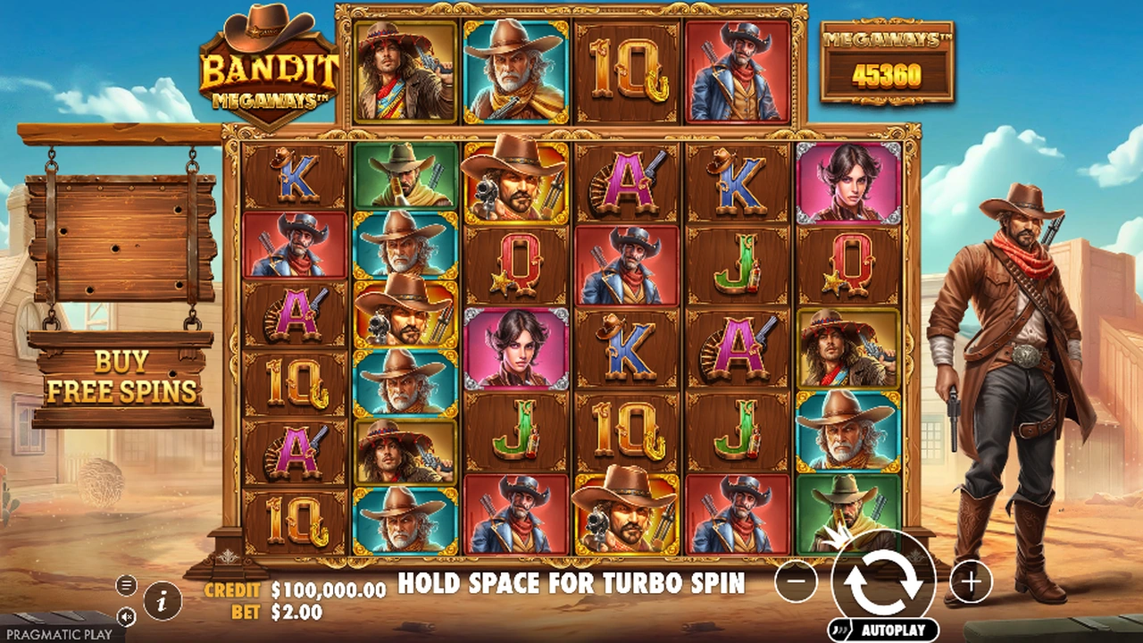 Bandit Megaways von Pragmatic Play