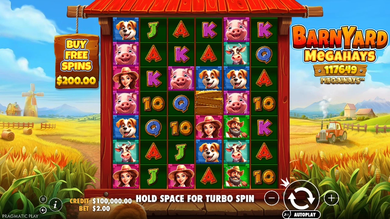 Barnyard Megahays Megaways von Pragmatic Play