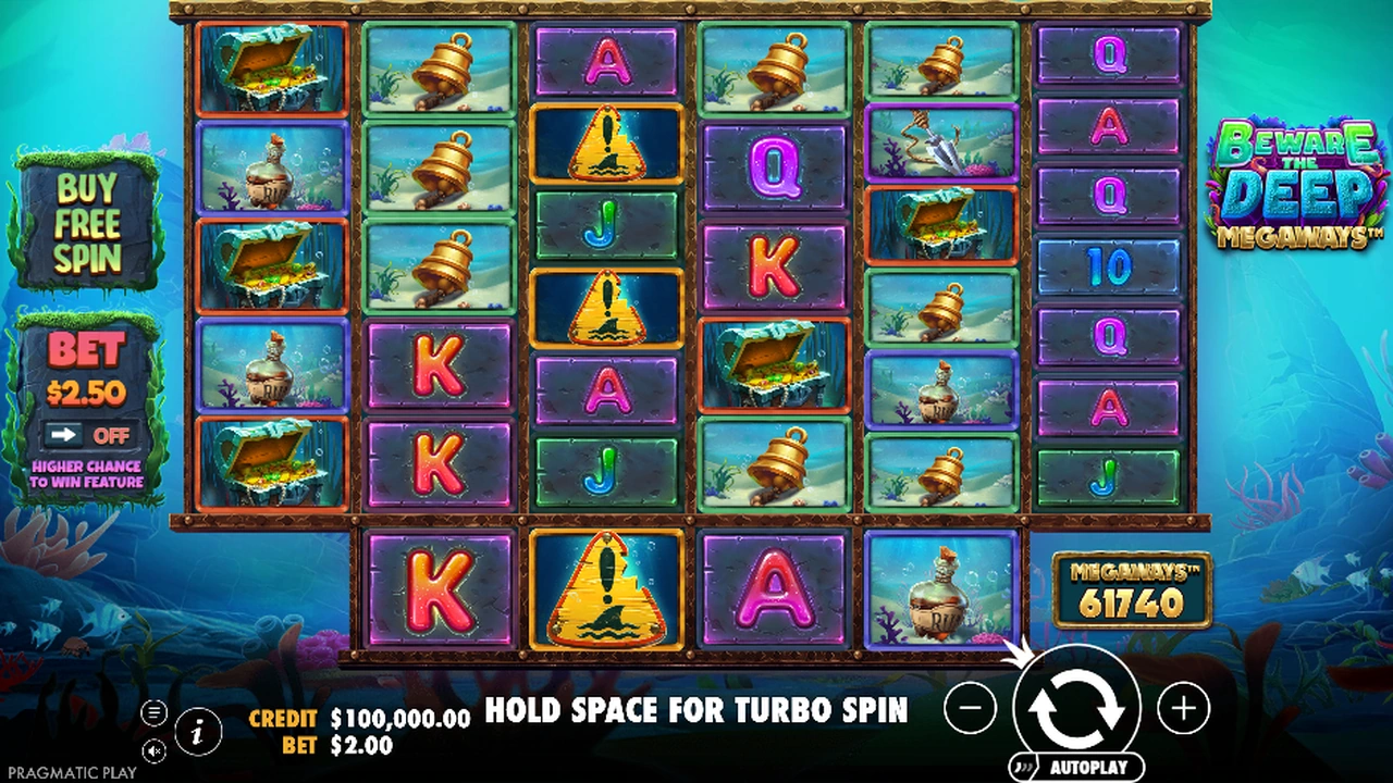 Beware The Deep Megaways von Pragmatic Play