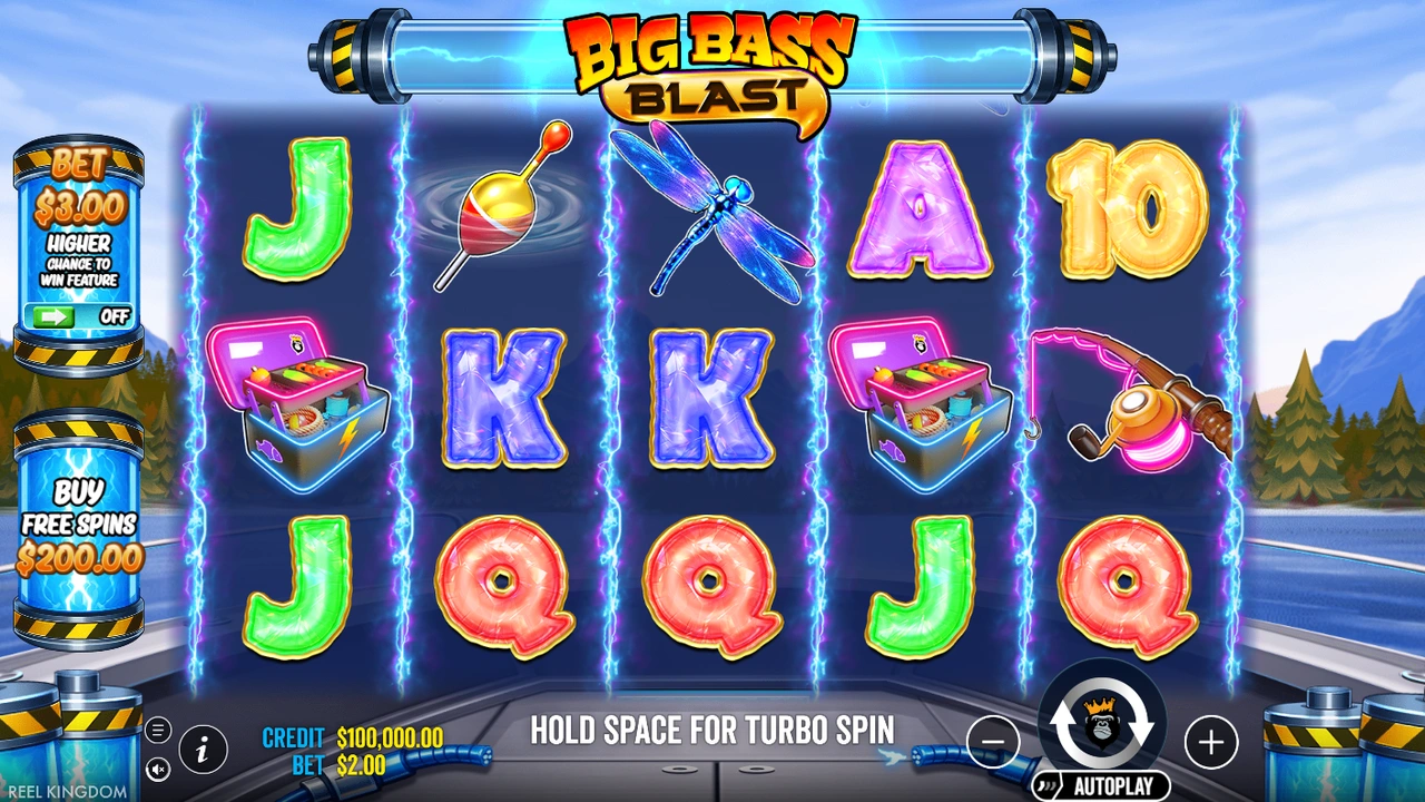 Big Bass Blast von Pragmatic Play