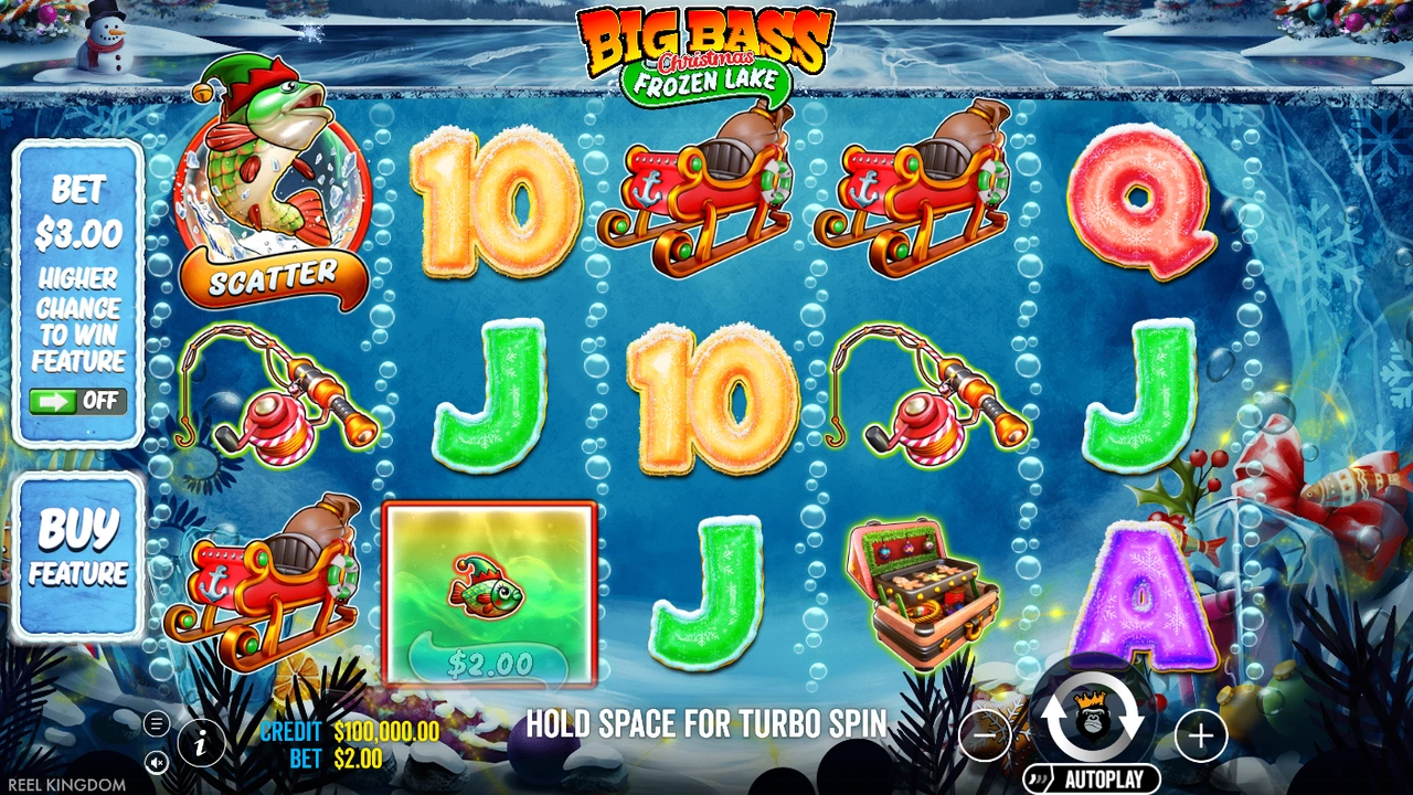 Big Bass Christmas – Frozen Lake von Pragmatic Play