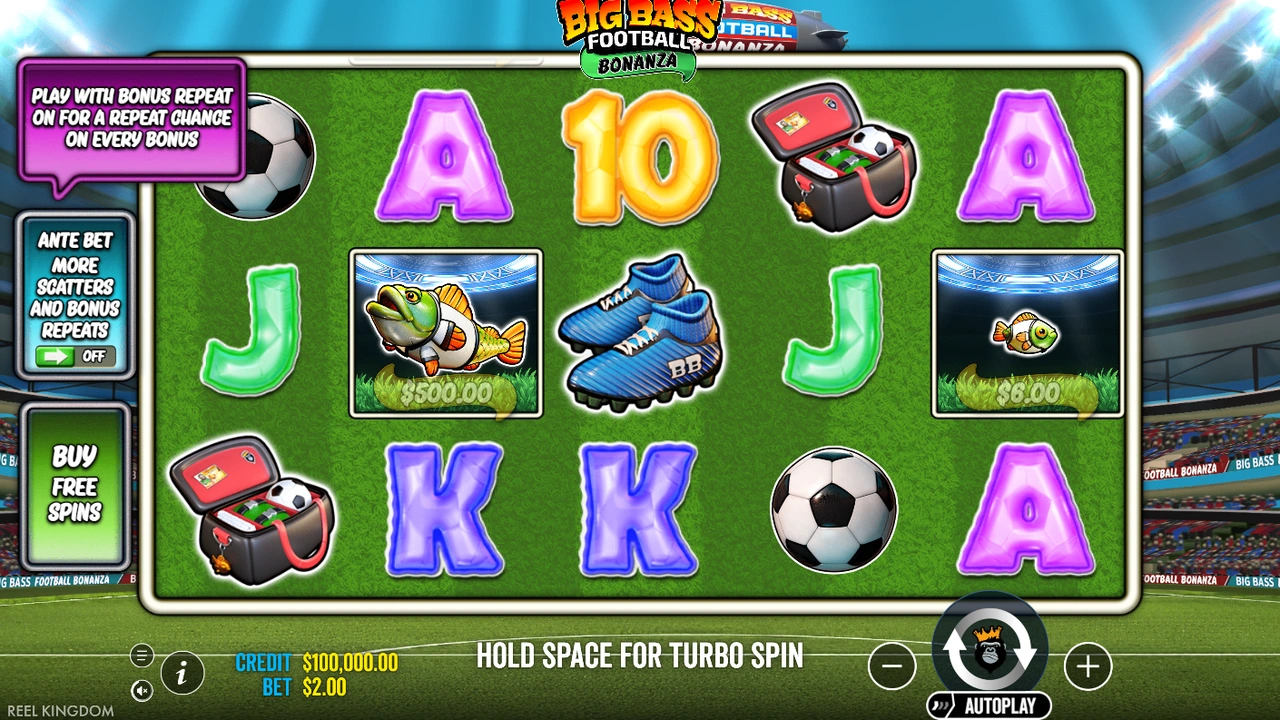 Big Bass Football Bonanza von Pragmatic Play