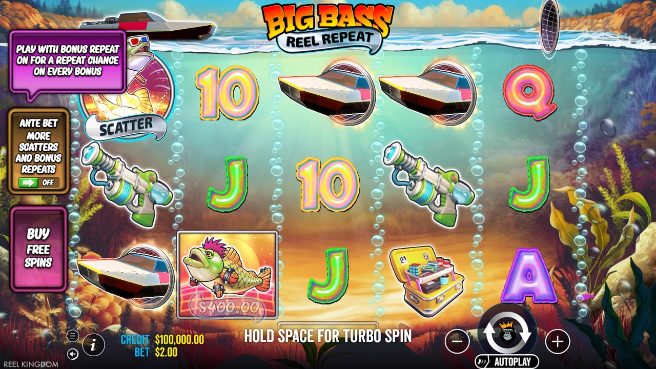 Big Bass Reel Repeat von Pragmatic Play