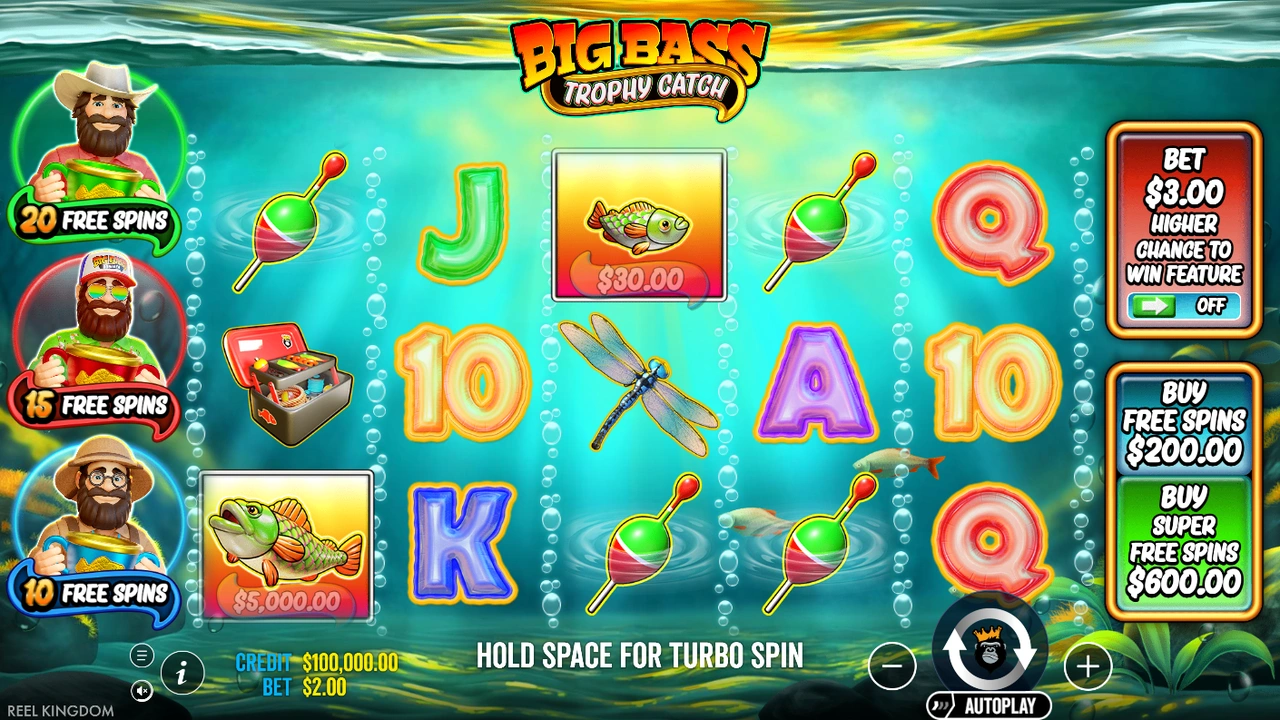 Big Bass Trophy Catch von Pragmatic Play