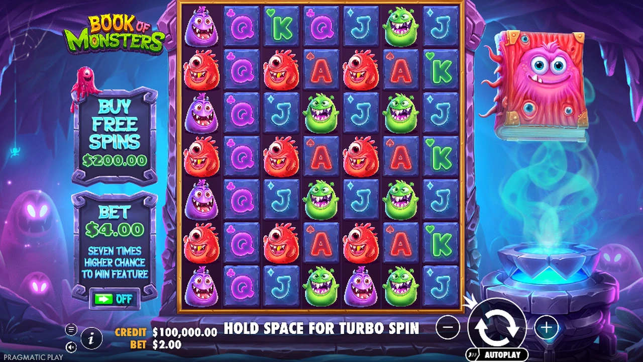 Book of Monsters von Pragmatic Play