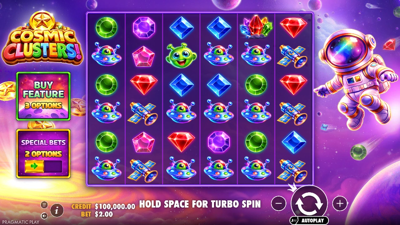 Cosmic Clusters! von Pragmatic Play