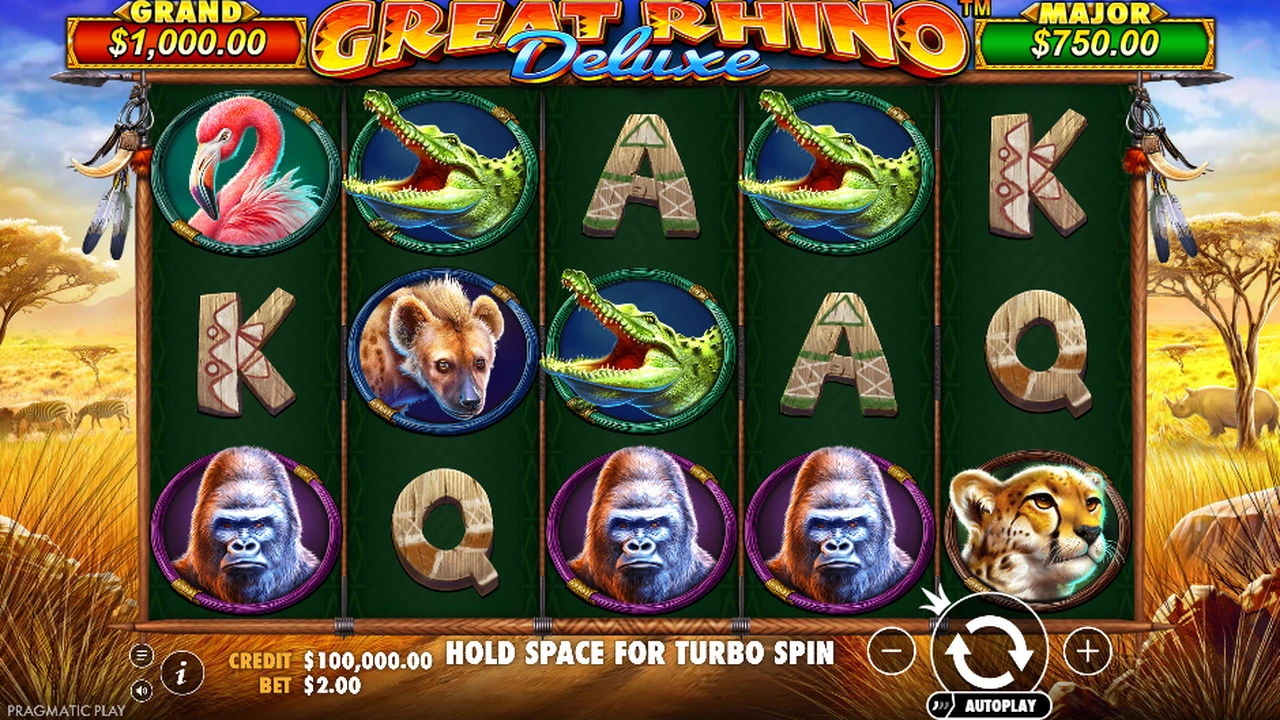Great Rhino Deluxe von Pragmatic Play