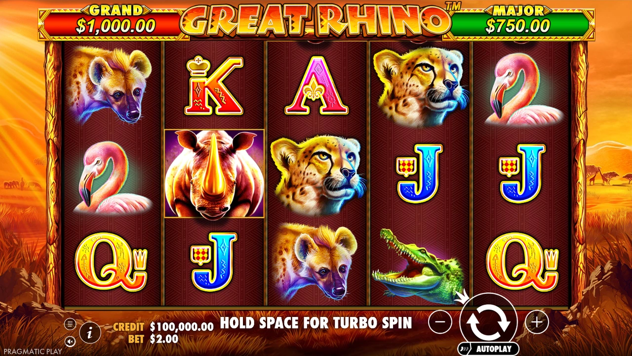Great Rhino von Pragmatic Play