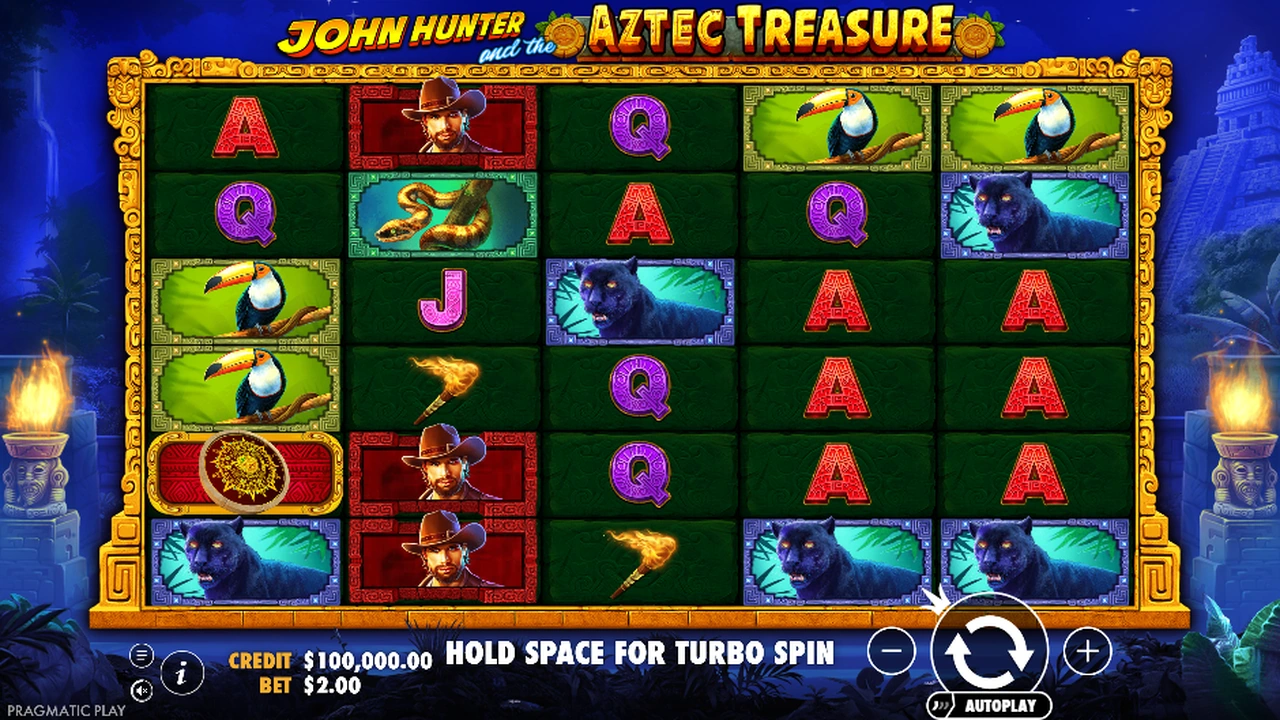 John Hunter and the Aztec Treasure von Pragmatic Play