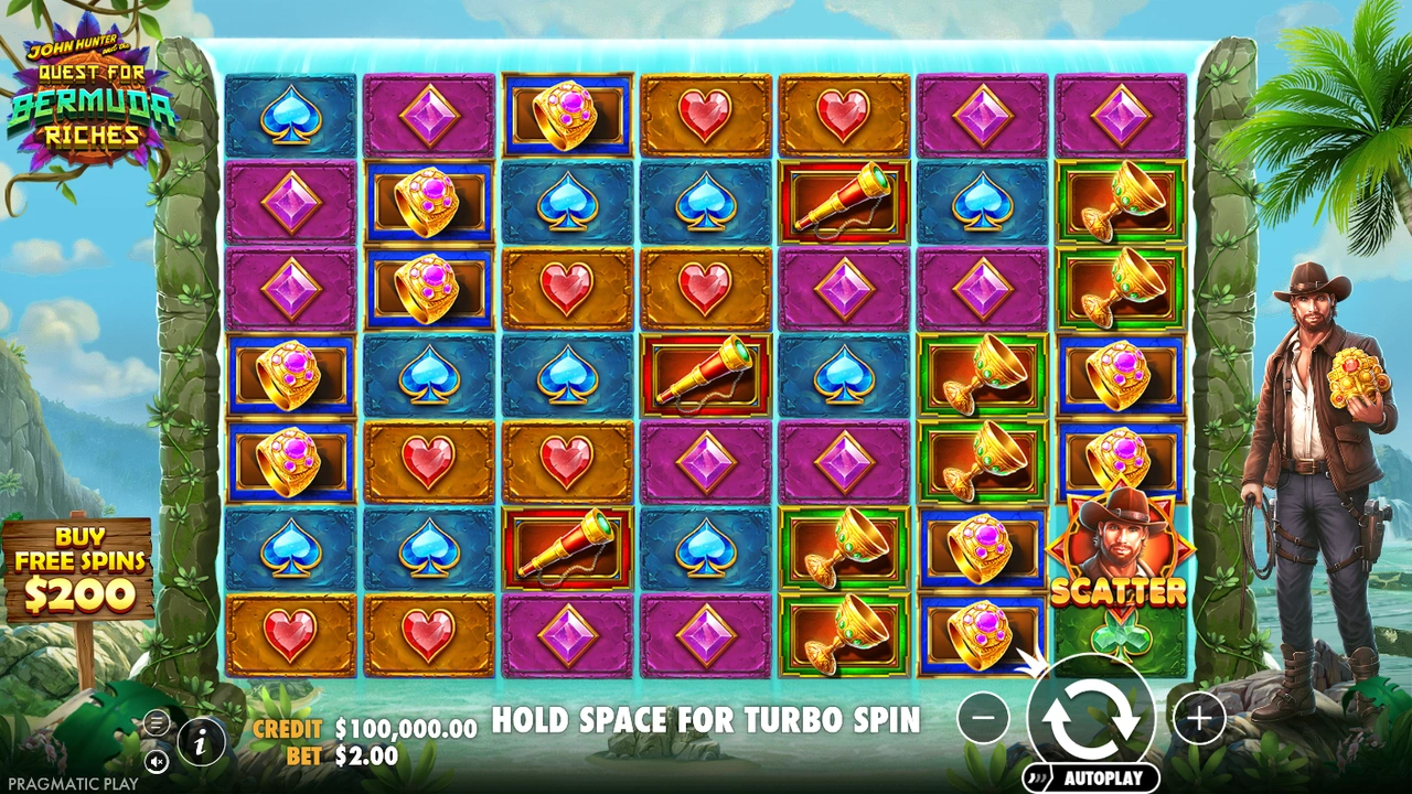 John Hunter and the Quest for Bermuda Riches von Pragmatic Play