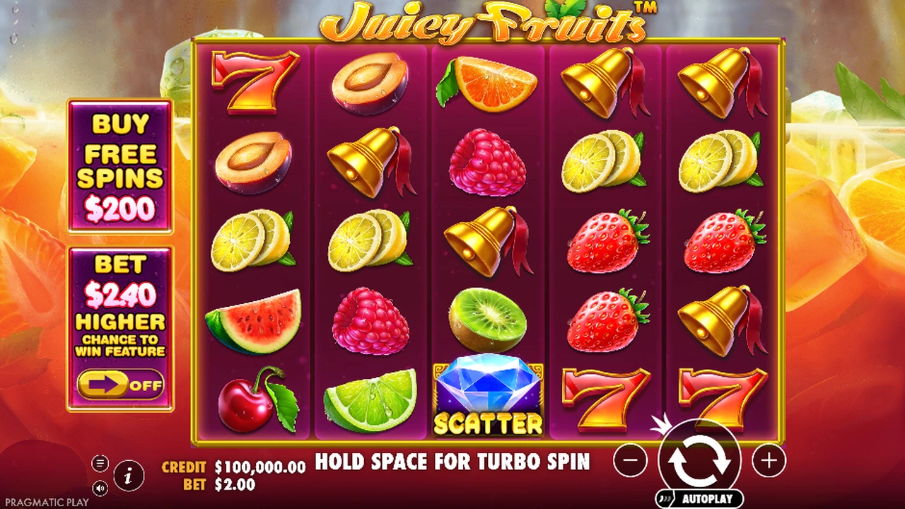 Juicy Fruits von Pragmatic Play