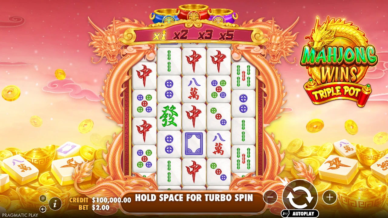 Mahjong Wins Triple Pot von Pragmatic Play