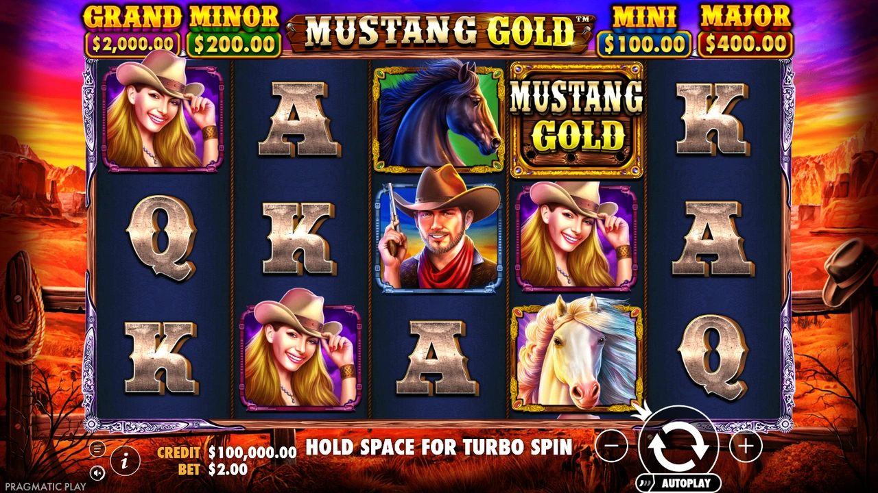 Mustang Gold von Pragmatic Play