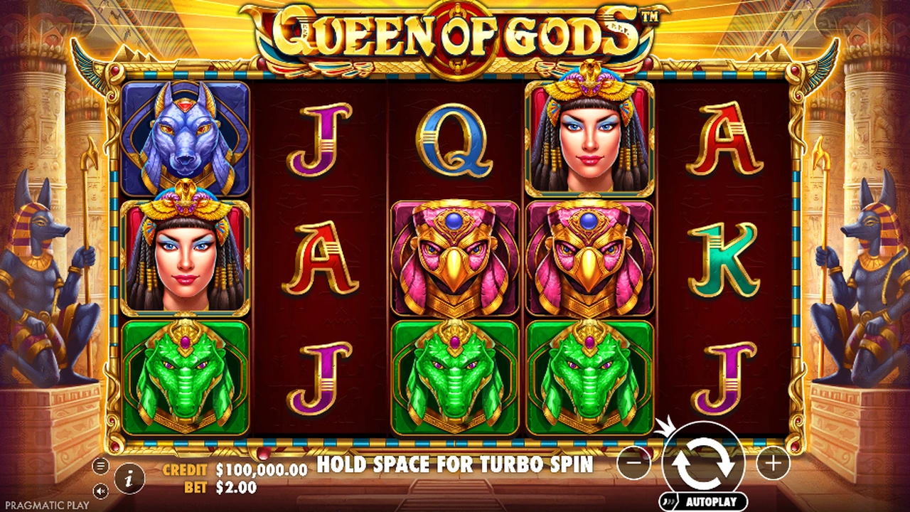 Queen of Gods von Pragmatic Play