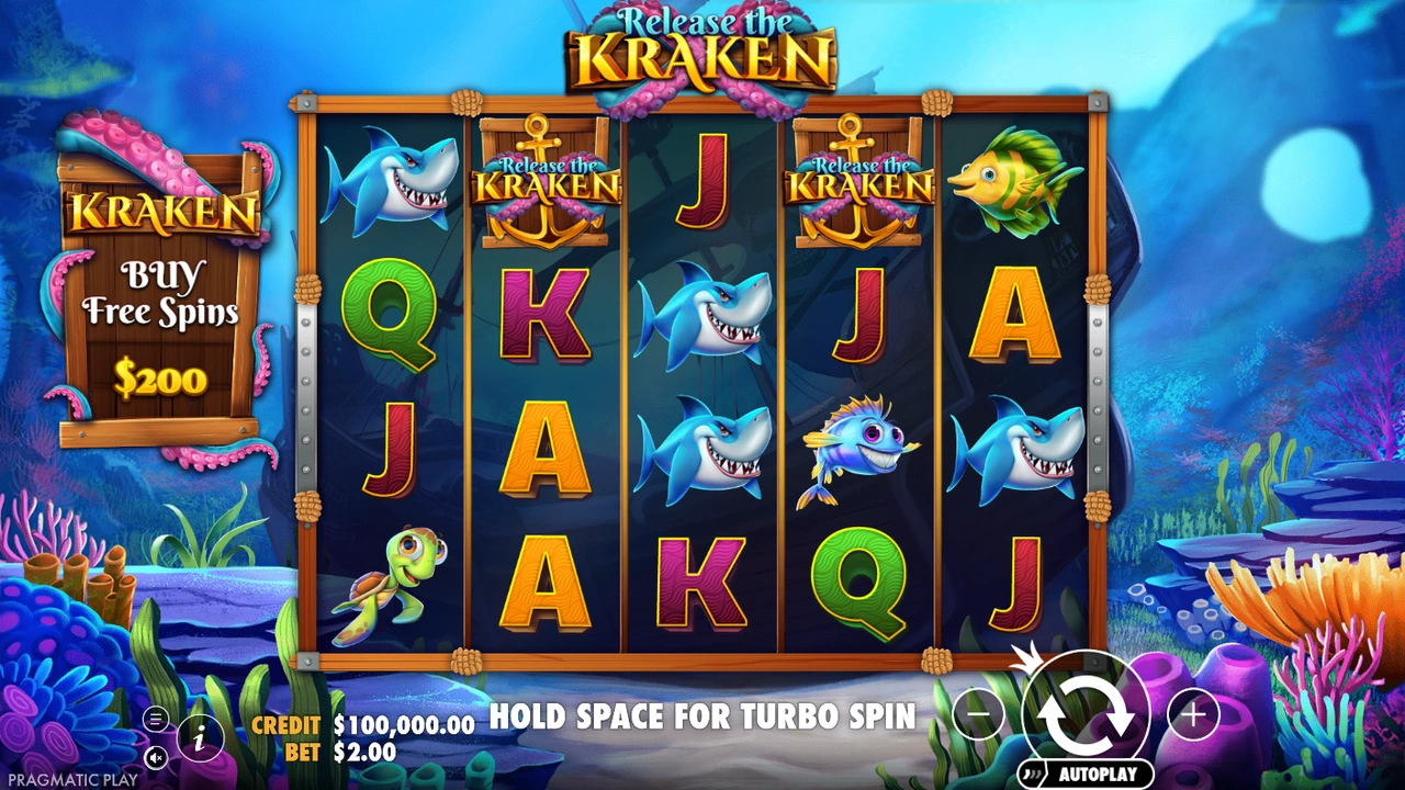 Release the Kraken von Pragmatic Play
