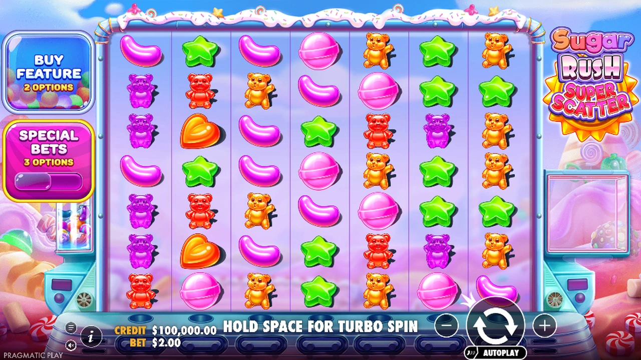 Sugar Rush Super Scatter von Pragmatic Play