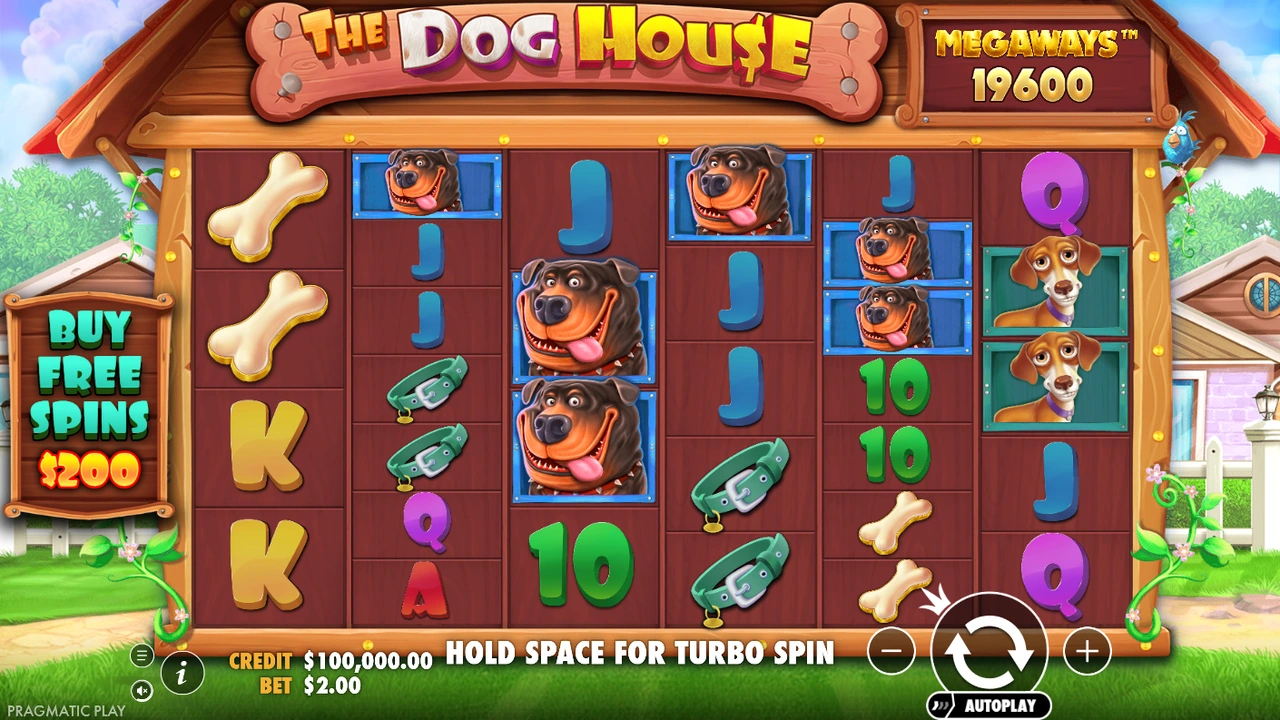 The Dog House Megaways von Pragmatic Play