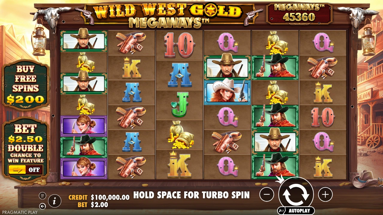 Wild West Gold Megaways von Pragmatic Play