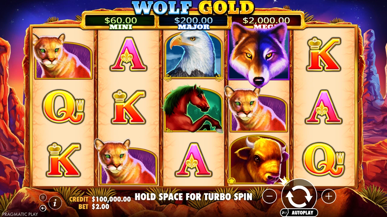 Wolf Gold von Pragmatic Play